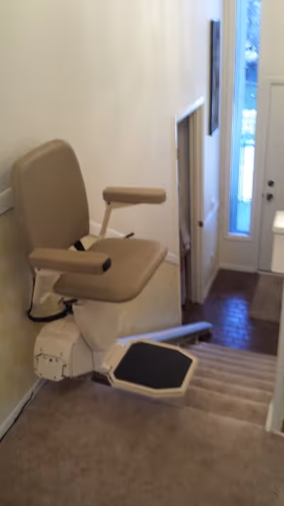 Harmar Stairlift Install in Saratoga Springs, Utah