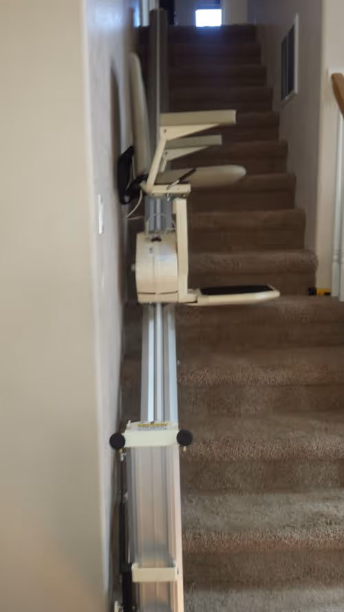 Darese’s new Pinnacle Stairlift Salt Lake City, Utah 