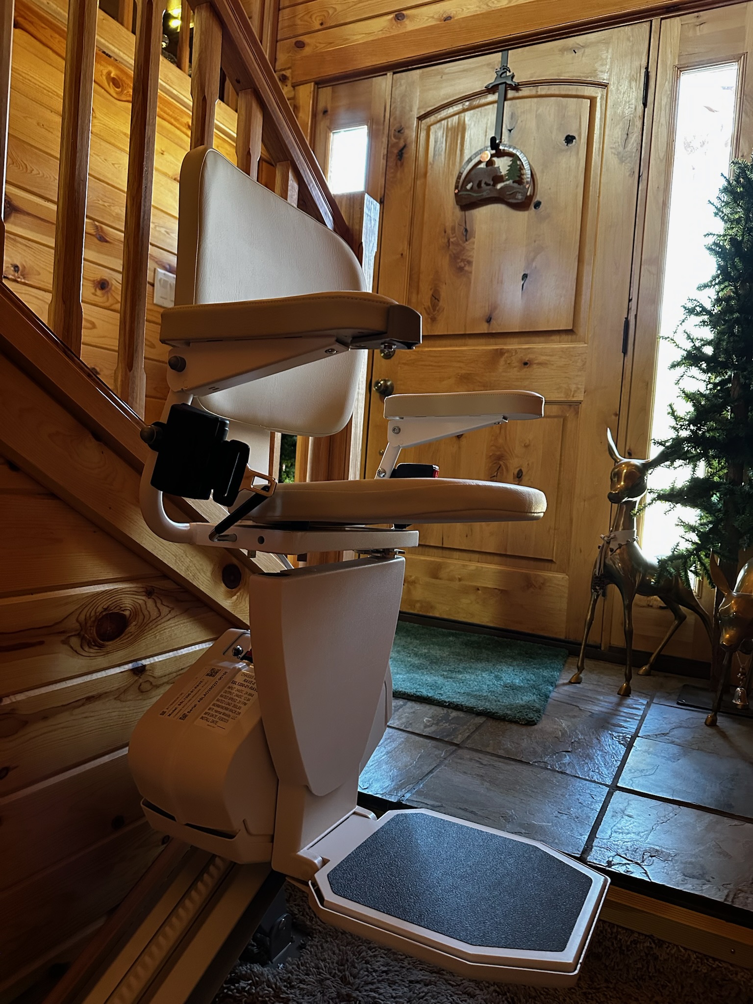 Western Stairlifts installation 1
