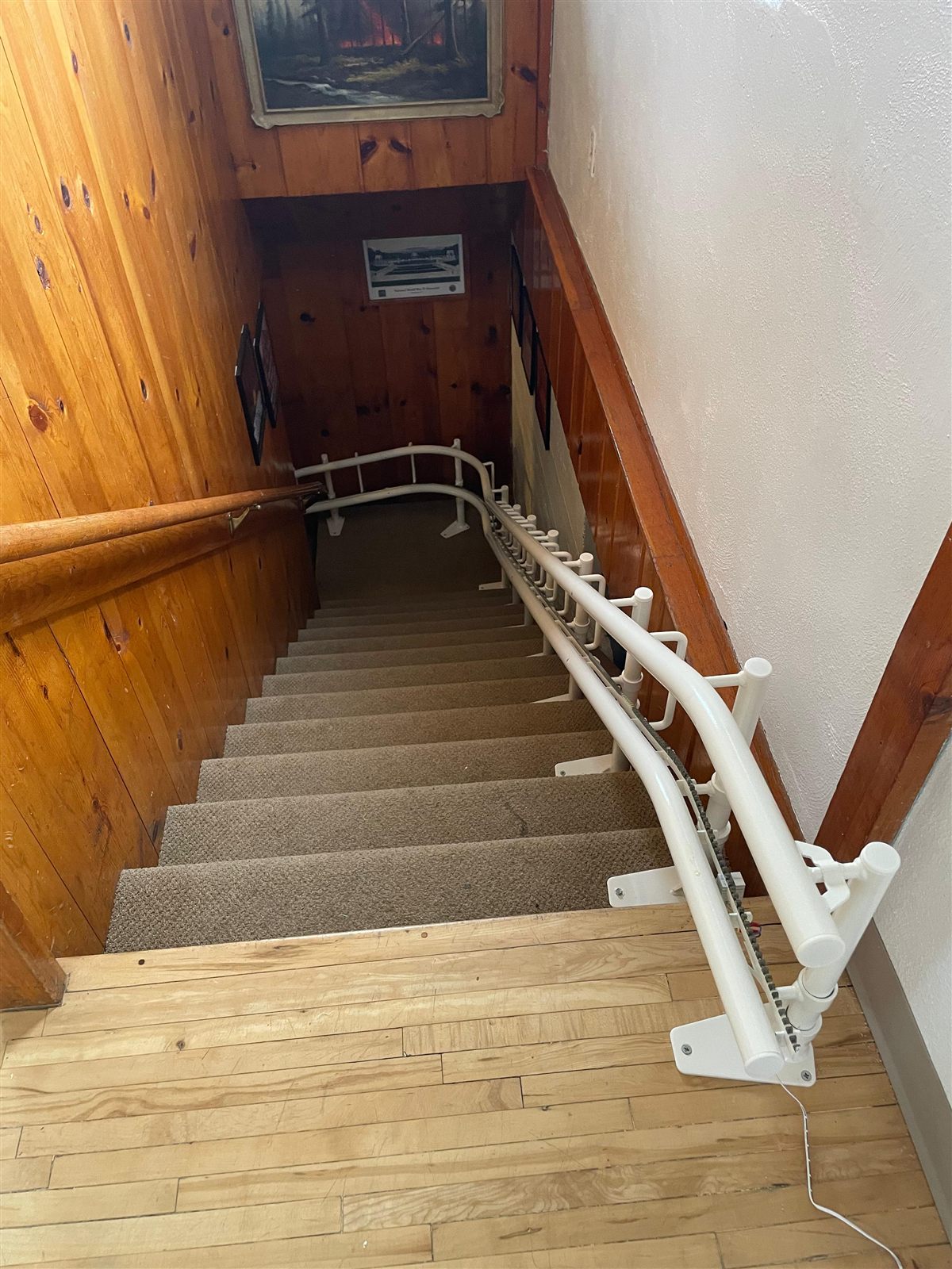 Atlas Curved Stairlift in Filer, Idaho